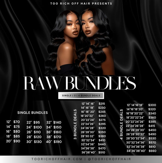 RAW SEW-IN BUNDLE DEALS!!
